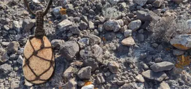 Anhänger aus Vulkanstein Nette Dinge by Kimmi