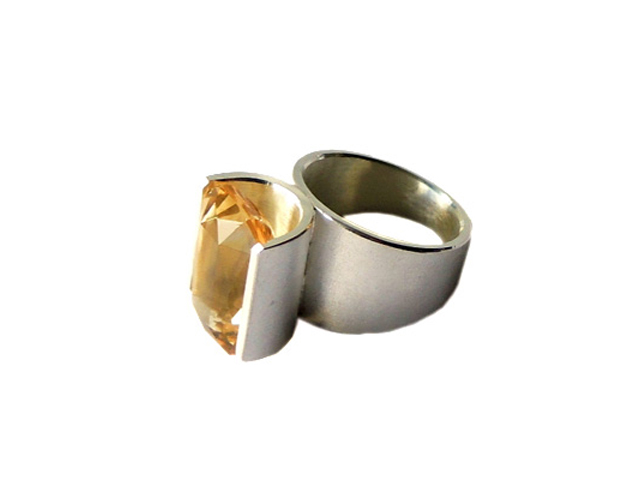 Ring Silber 925 mit Quarz a