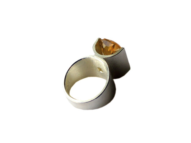 Ring Silber 925 mit Quarz b
