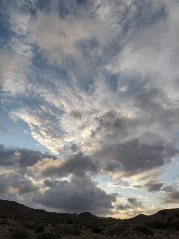 Foto Wolken im Cado de Gata 25