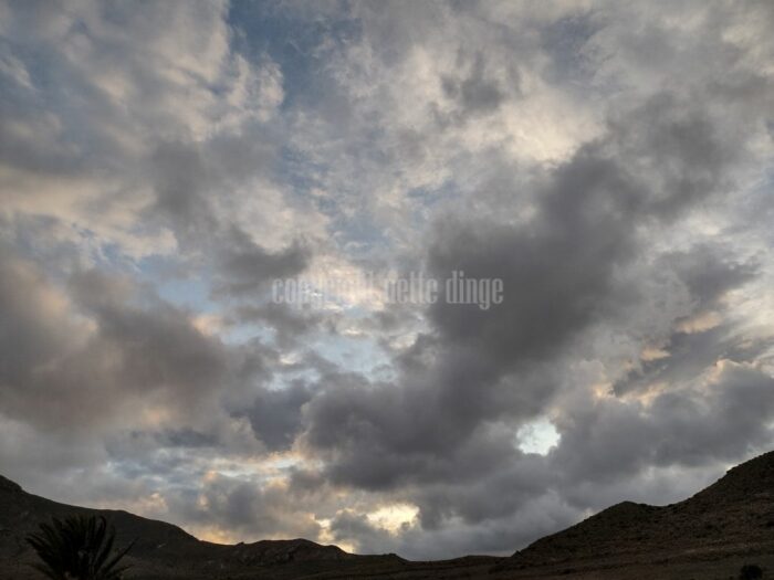 Foto Wolken im Cado de Gata 32