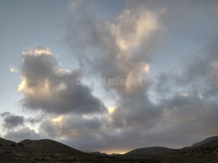 Foto Wolken im Cado de Gata 35