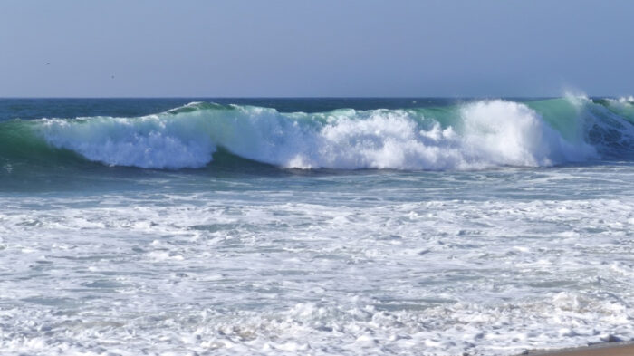 Brandung vor Porto Cov Portugal 2