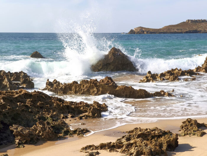 Brandung vor Porto Covo Portugal 3