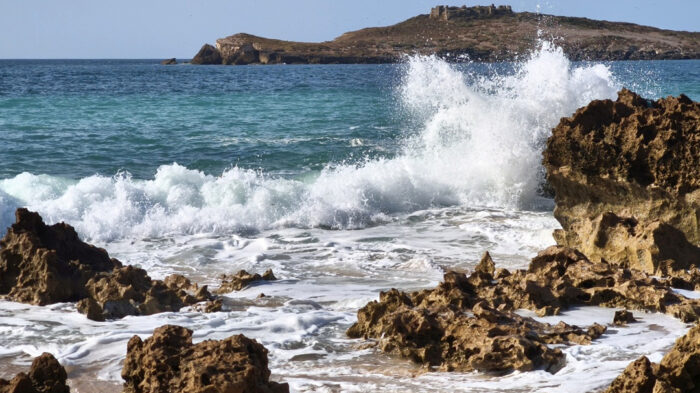 donnernde Brandung vor Porto Cov Portugal 8